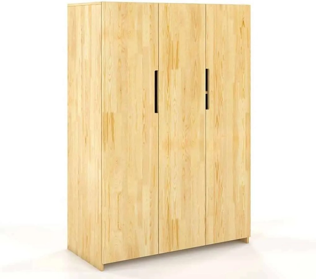 Dulap lemn masiv Clement Personalizabil, 128 × 60 × 180 cm - Alb