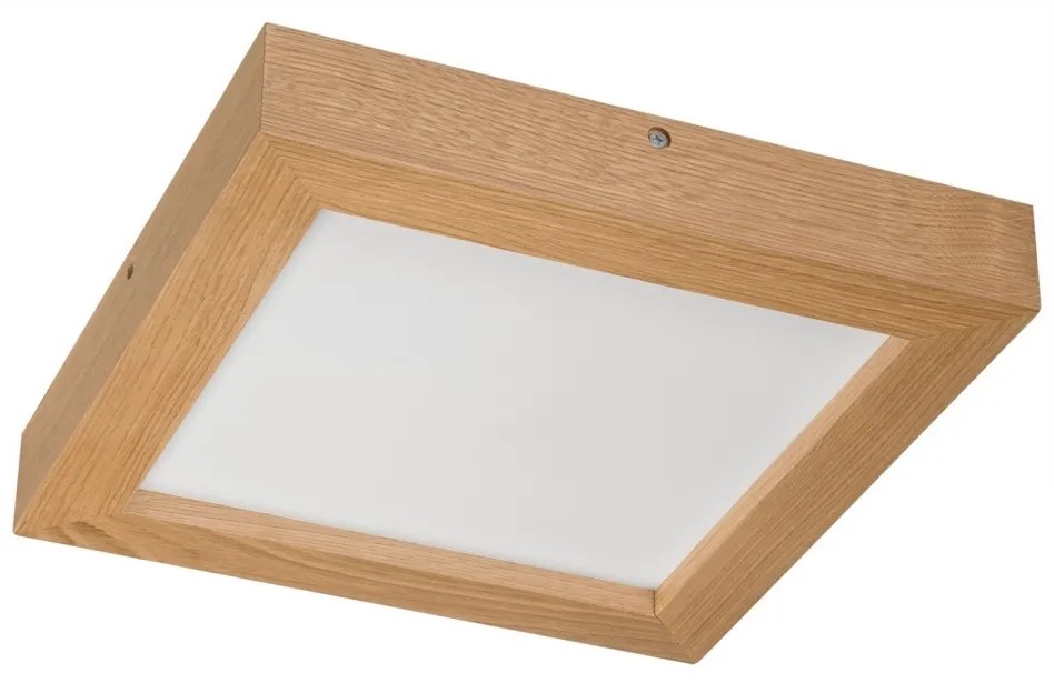 Plafonieră LED dimabilă Brilagi WOODY FRAME LED/24W/230V stejar 30x30 cm IP44 + telecomandă