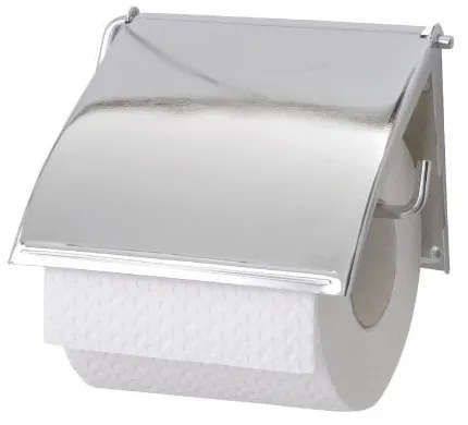 Suport de perete pentru hârtie igienică, din inox Wenko Cover