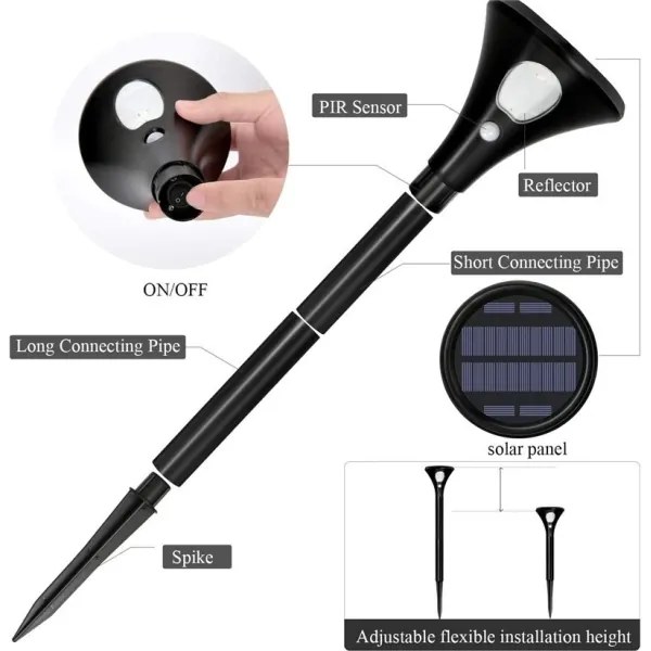 Lampă LED solară cu senzor Immax 08502L LED/1W/3,7V 6000K IP65