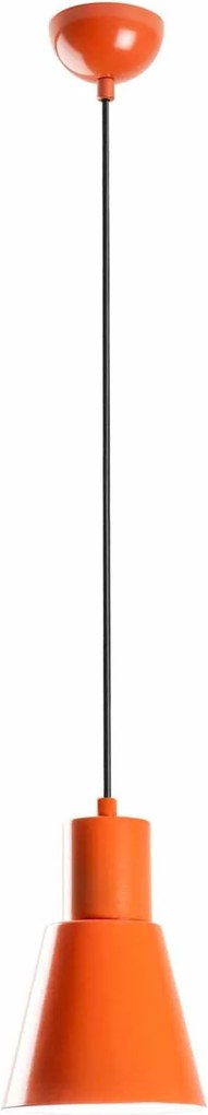 Lustra KONIKKEM, portocaliu, metal, 14x27-114 cm