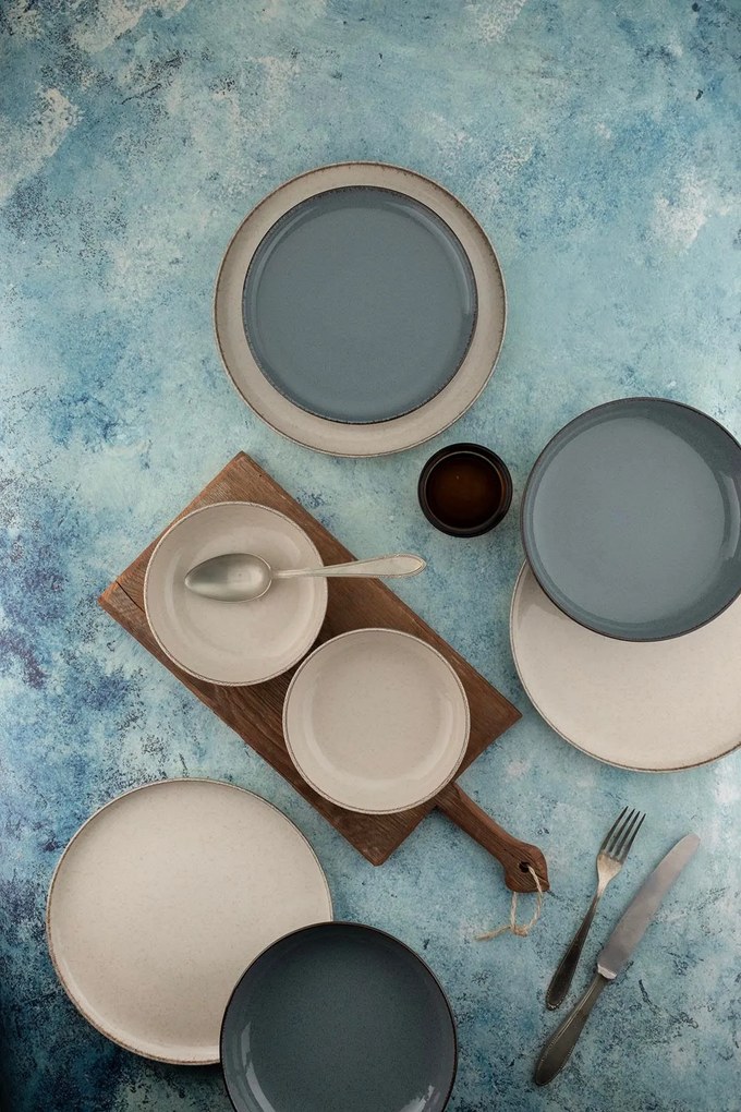 Set de cină (16 piese), Hermia, Culoare: Crem
Albastru