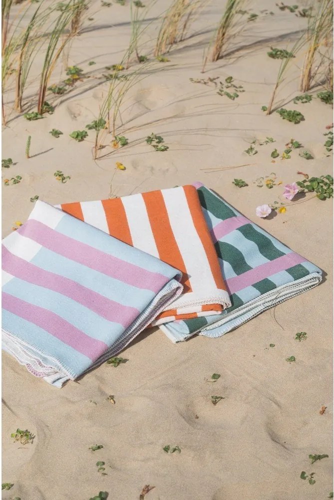 Pătură portocalie 160x200 cm Onu – noo.ma