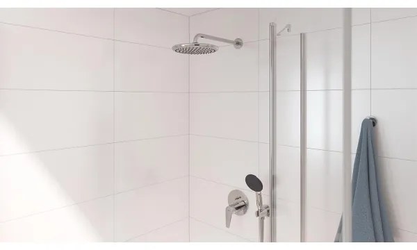 GROHE 25293000 - Set de duș START EDGE, 250 mm, crom lucios