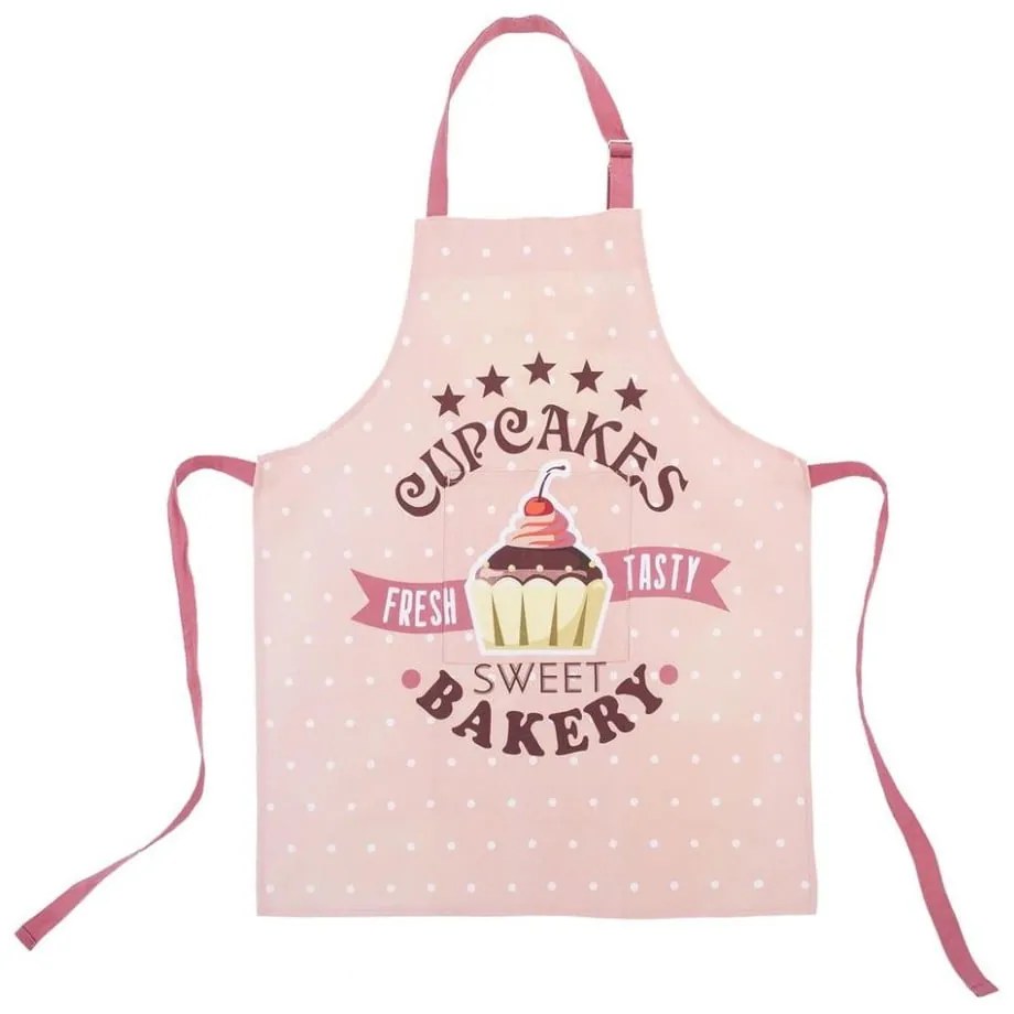 Set de bucătărie pentru copii din bumbac 4 buc Cupcakes - Tiseco Home Studio