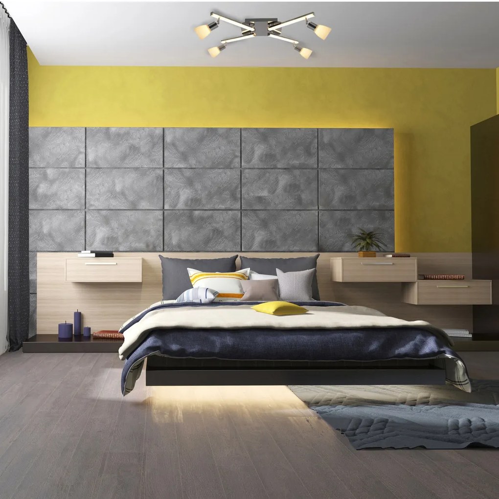 Plafoniera LED cu brate si spoturi directionabile Ibiza 1233442 NV