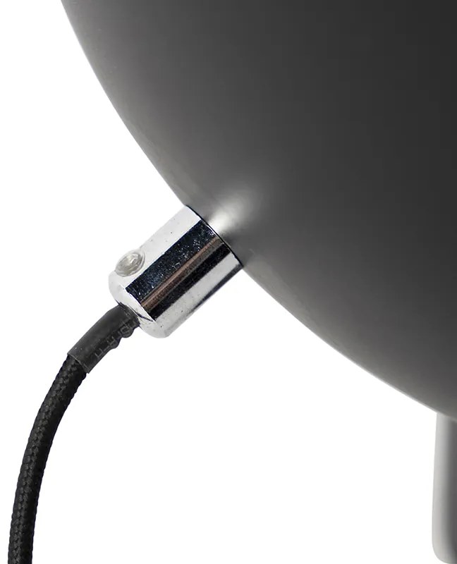 Lampă de masă industrială neagră cu interior auriu - Magna Eglip