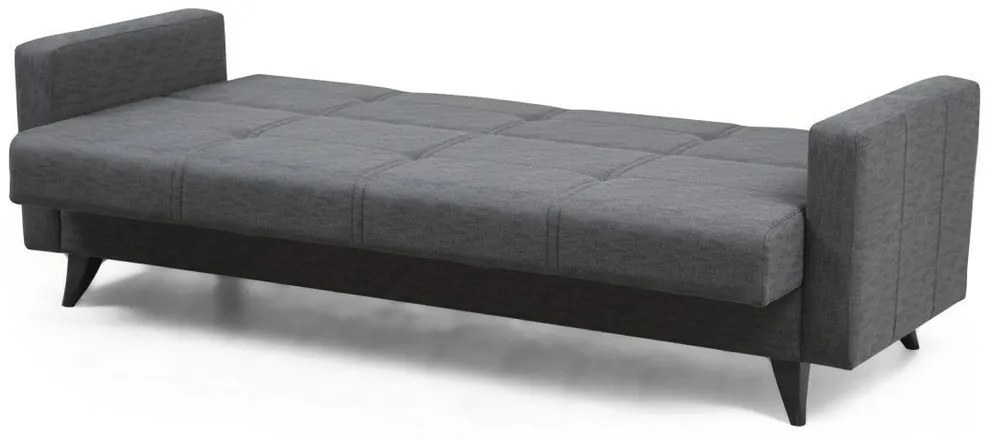 Canapea extensibilă Polya 3 Dark Grey