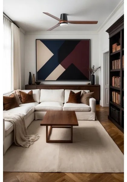 Ventilatro LED dimabil FARO 33831-1TW PUNT TUB M LED/18W/230V 3000/4200/6500K + telecomandă