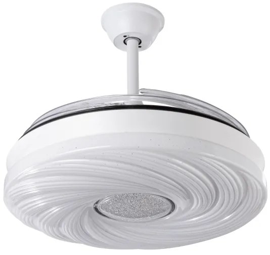 Ventilator LED dimabil de tavan LED/60W/230V + telecomandă