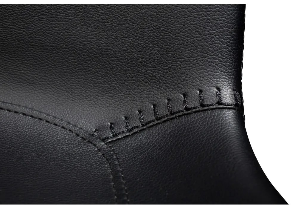 Scaun din piele artificială DAN–FORM Denmark Hype , negru