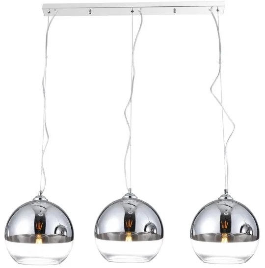 Abajur de rezervă din sticlă pentru lustră Azzardo BALL d. 25 cm