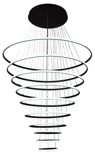 Lustră LED dimabilă aplicată LED/365W/230V 3000-6500K + telecomandă