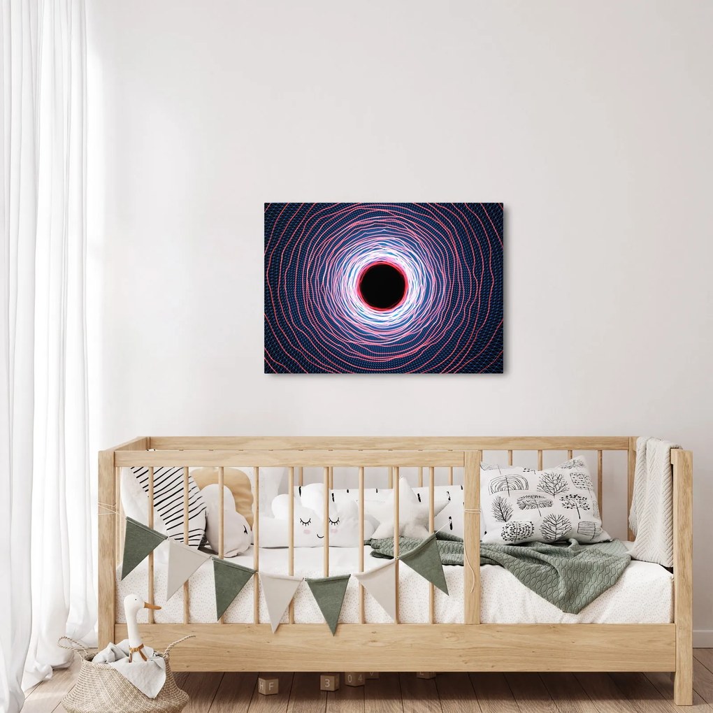 Tablou cercul abstact (70x50 cm)