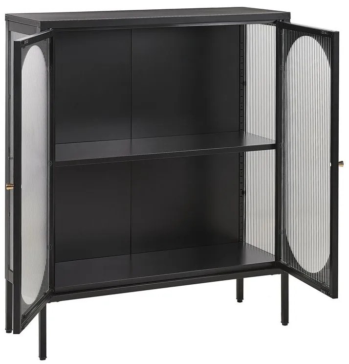Vitrină Shanita (negru) . 1075785