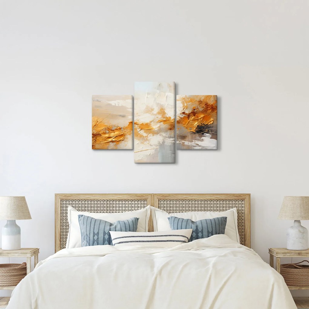 Tablou - Textura aurie (90x60 cm)