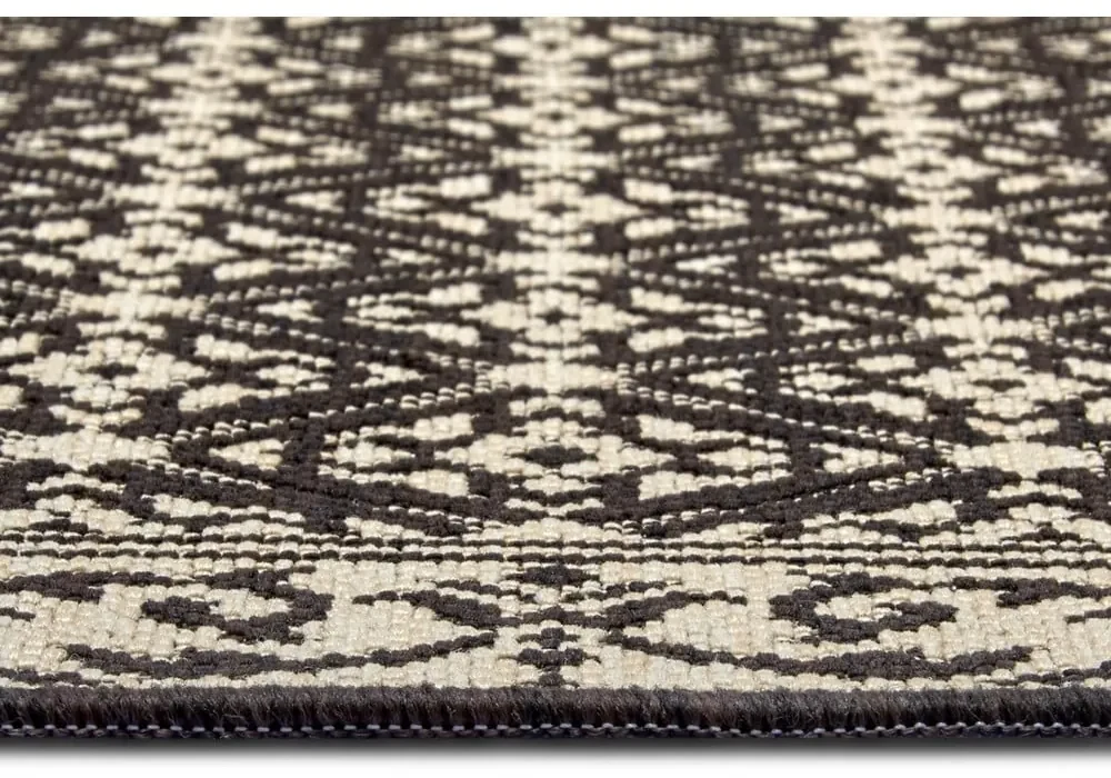 Covor de bucătărie Hanse Home Weave Romb, 70x180 cm, maro