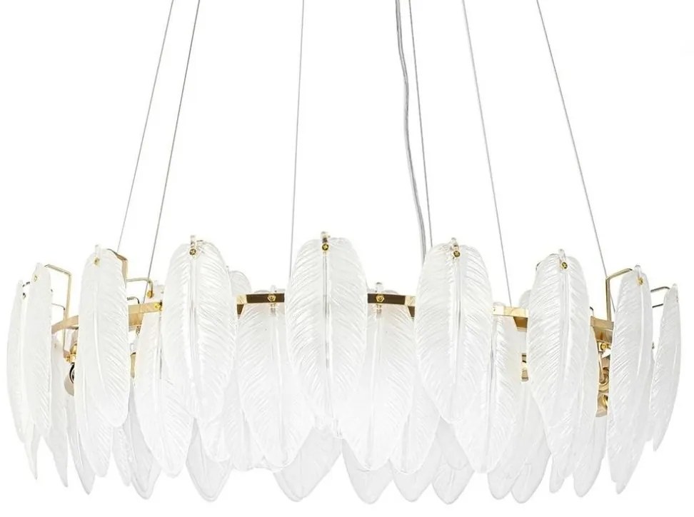Lustra suspendata design modern Roch 80 auriu