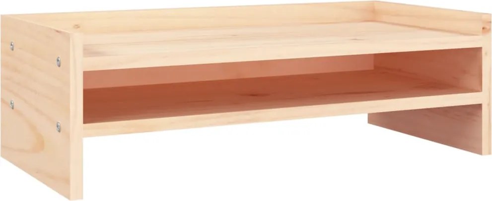 vidaXL Suport pentru monitor, 50x24x16 cm, lemn masiv de pin