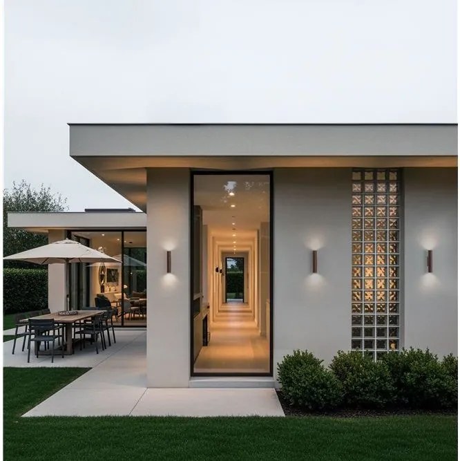 Aplica de perete exterior IP54 ROUX corten