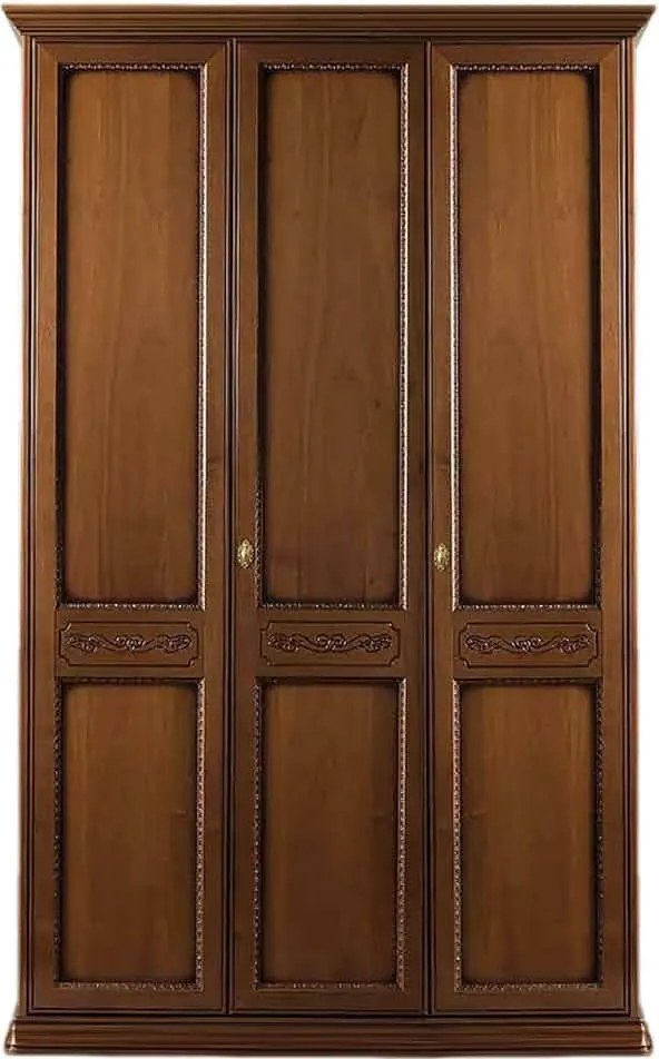 Dulap lemn masiv 3 Uși Bologna, 153 × 65 × 240 cm