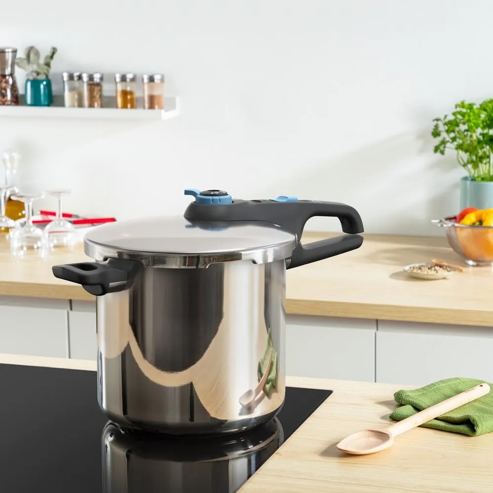 Oală sub presiune din inox 8 l Secure Trendy – Tefal