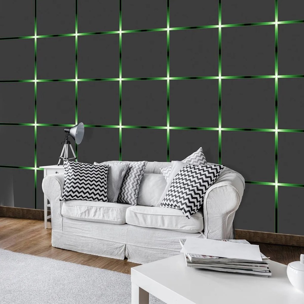 Fototapet - Gratii verzi (152,5x104 cm)