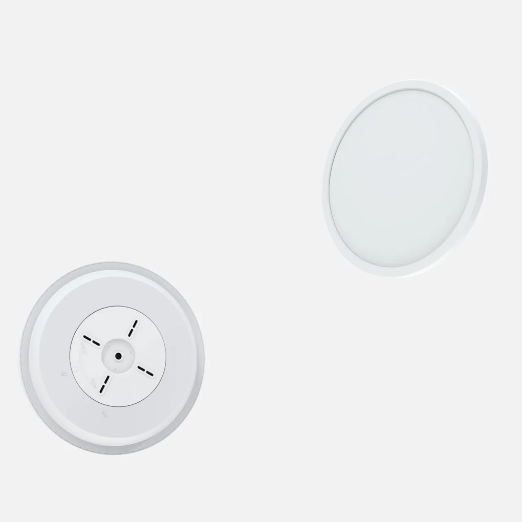 Plafoniera LED Glitter KL151085, dimabila, 36W, 3500lm, lumina calda+neutra+rece, IP20, alba, Klausen