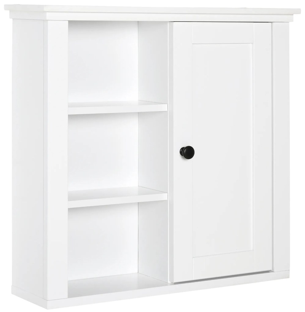HomCom dulap medicamente, rafturi reglabile 53x14.5x50.5cm | AOSOM RO