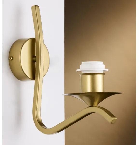 Jupiter 2115 - Aplică de perete KASZMIR 1xE27/15W/230V albastru/auriu