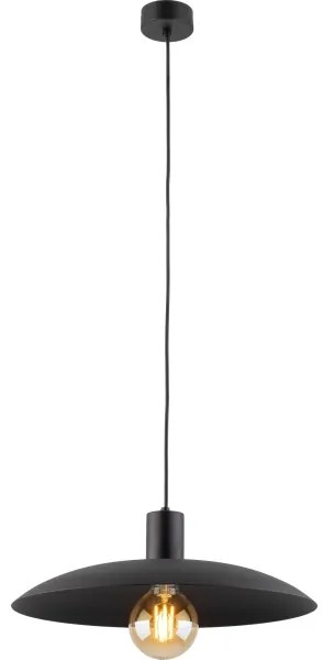 Lustră pe cablu ASTRA 1xE27/15W/230V d. 41 cm negru