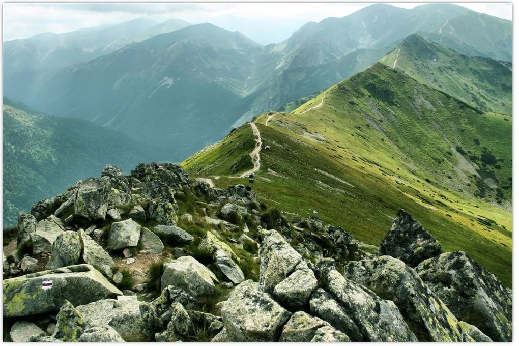 Tablou - Peisaj montan (90x60 cm)