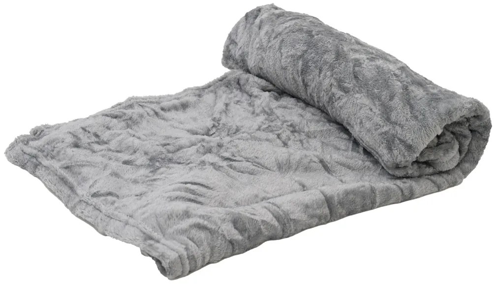 URSULET BOB de plus cu paturica cocolino in interior, albastra