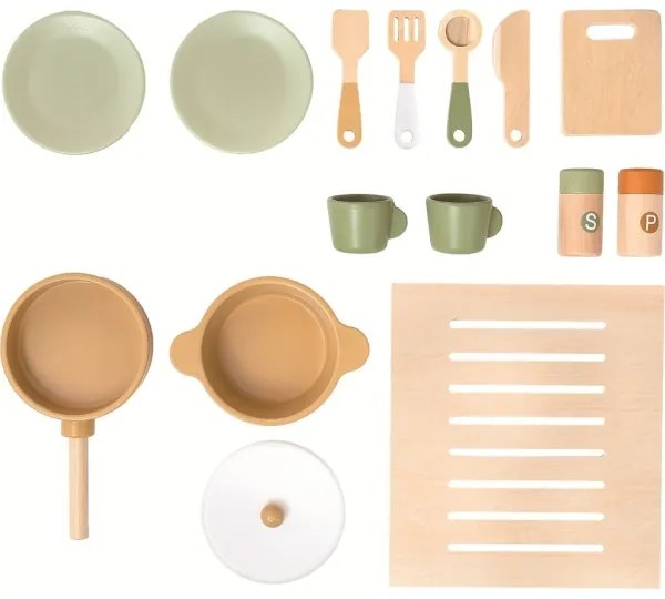 Bucătărie din lemn 2Kids Toys Sweet