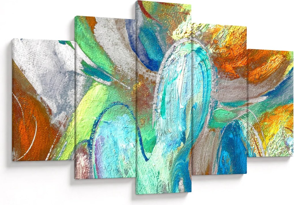 Tablou - Abstract colorat (150x105 cm)