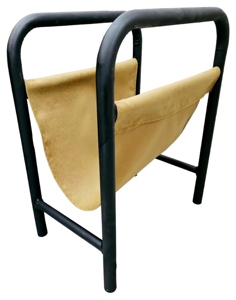 Măsuță laterală Leloku (negru + muștar). 1094686