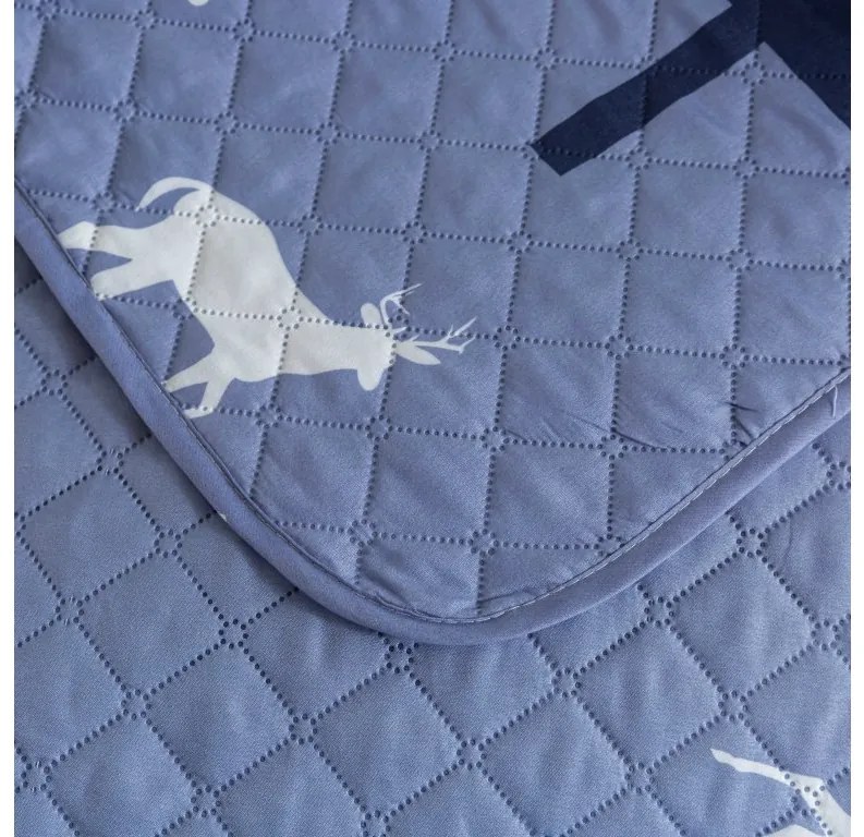 Set cadou pentru dormitor DEER AND TREE, gri