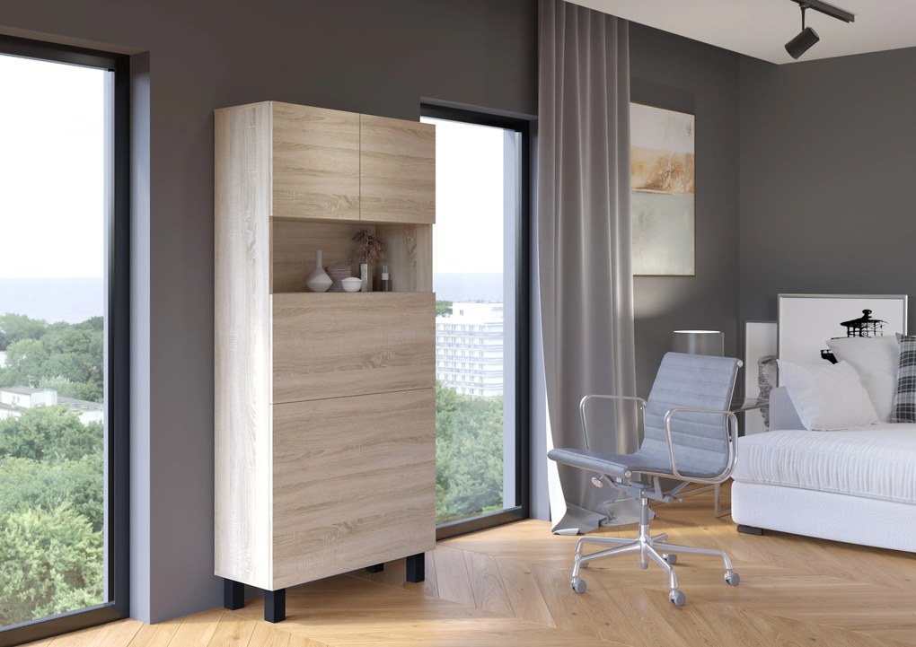 Masă PC Home (Stejar sonoma). 1124935