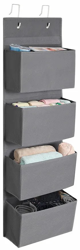 Sistem de depozitare suspendat cu patru buzunare