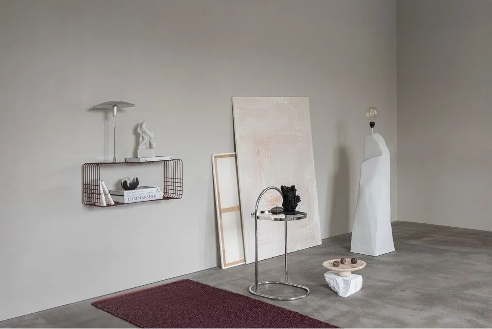 Măsuță auxiliară din oțel inoxidabil 34,5x51 cm Moves – Mette Ditmer Denmark