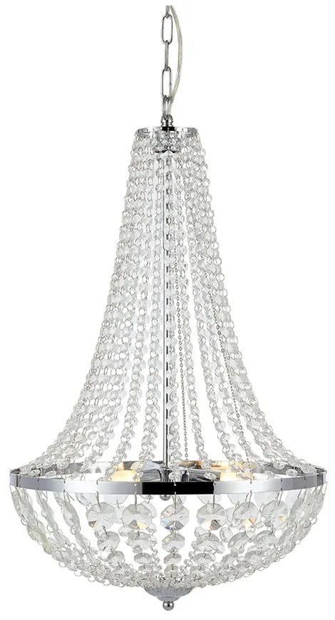 Lustră argintie ø 40 cm Gränsö – Markslöjd