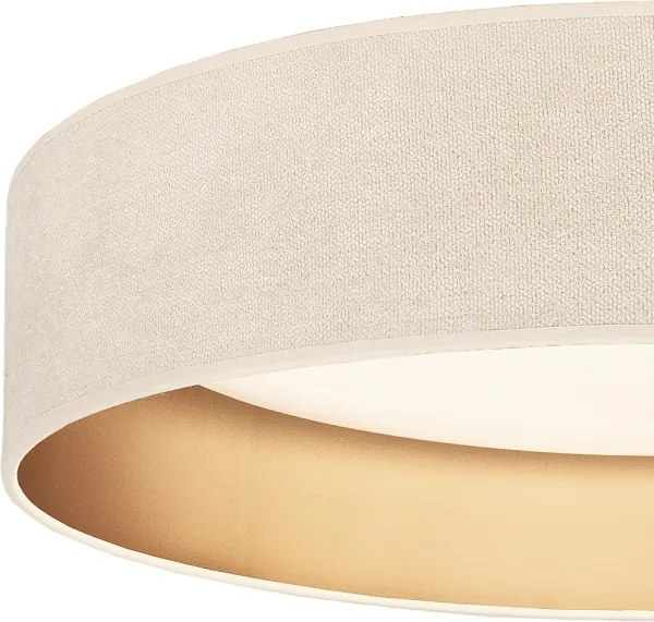 Brilagi-LED Plafonieră VELVET VARI LED/24W/230V CCT Ø45 cm crem/auriu