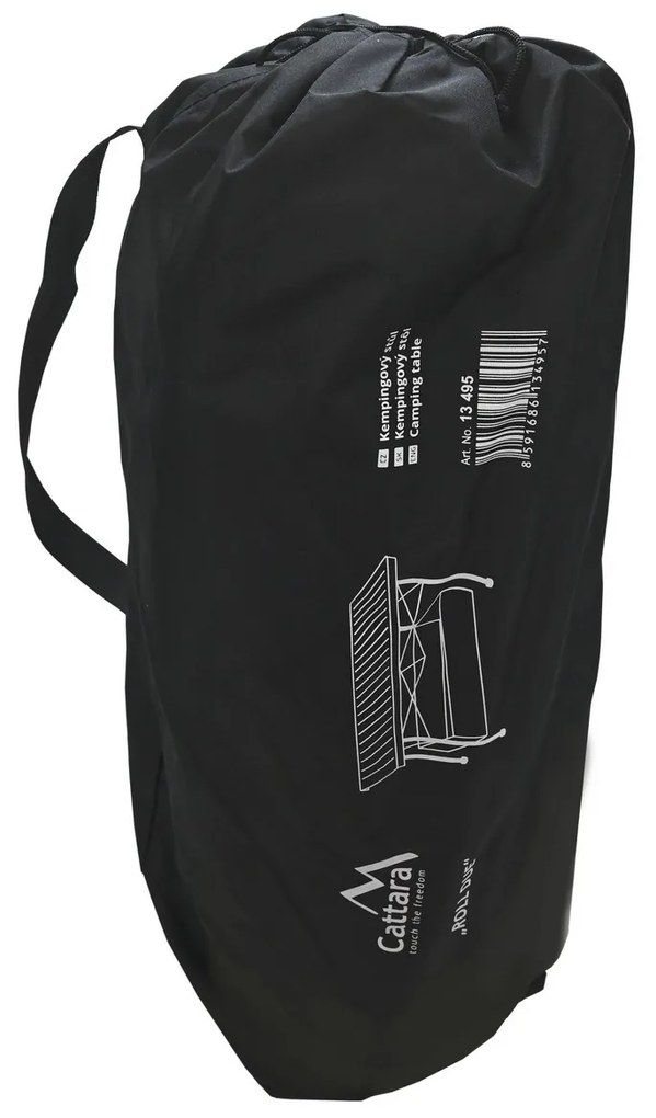 Cattara Masă de camping pliabilă ROLL DUE , 118 x70 cm