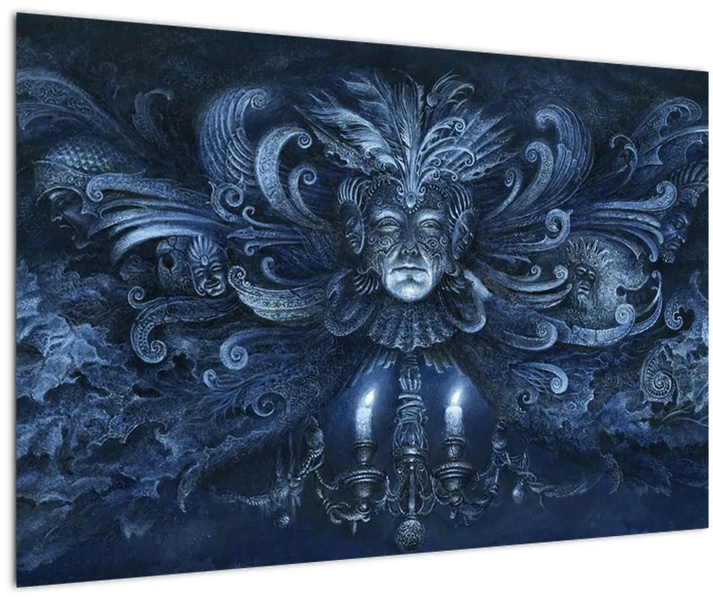 Tablou - Baroc întunecat (90x60 cm)