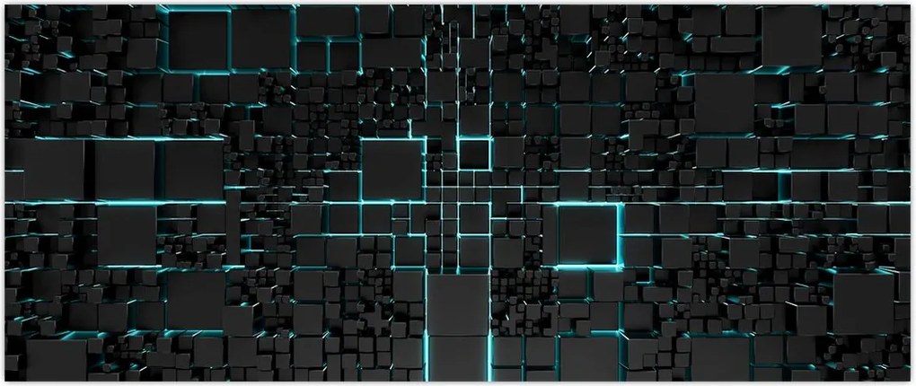 Tablou - Interfață tehnologică (120x50 cm)