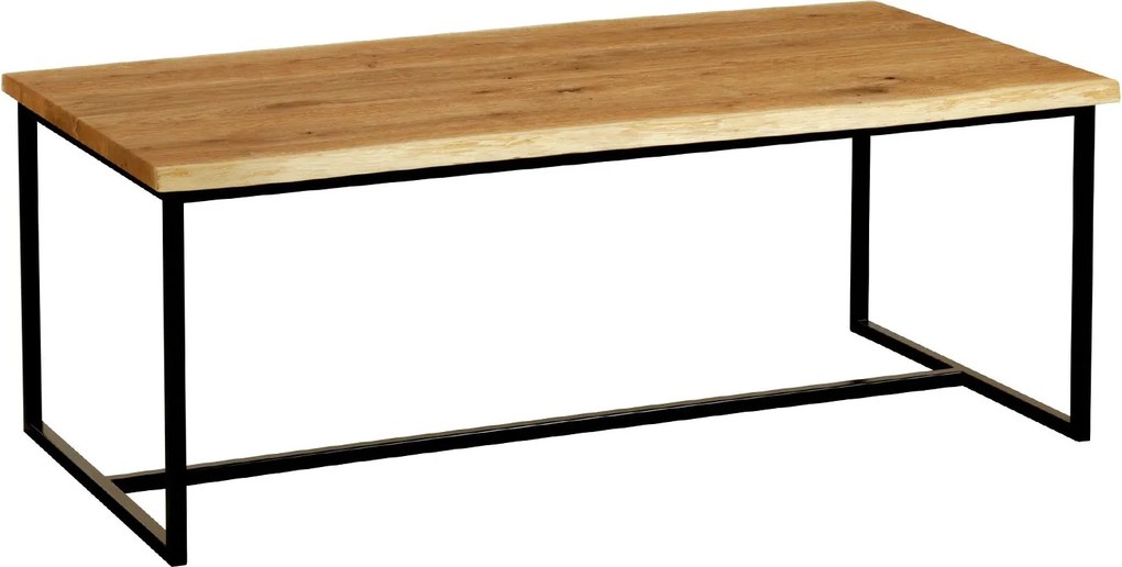 Masă lemn masiv de cafea Malina, 120 × 63 × 45 cm