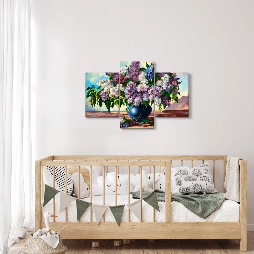 Tablou - Buchet de liliac (90x60 cm)