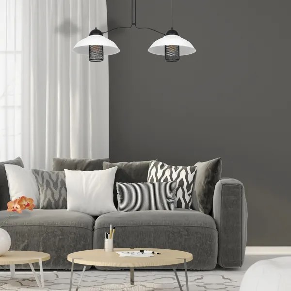 Lustră pe cablu BJORN 2xE27/60W/230V