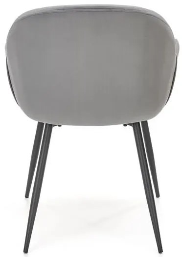 Scaun tapitat K480 - Gri