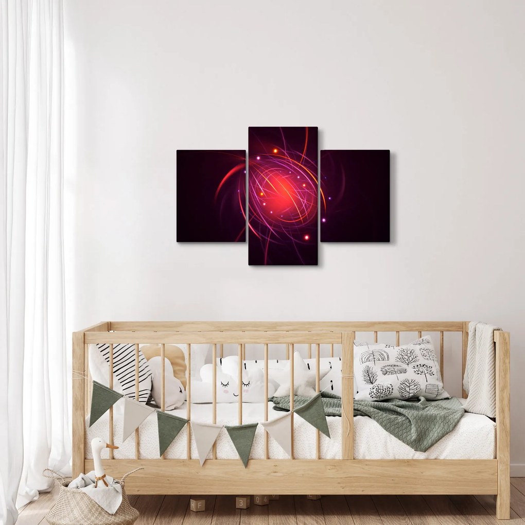 Tabloul modern cu abstacțiune (90x60 cm)